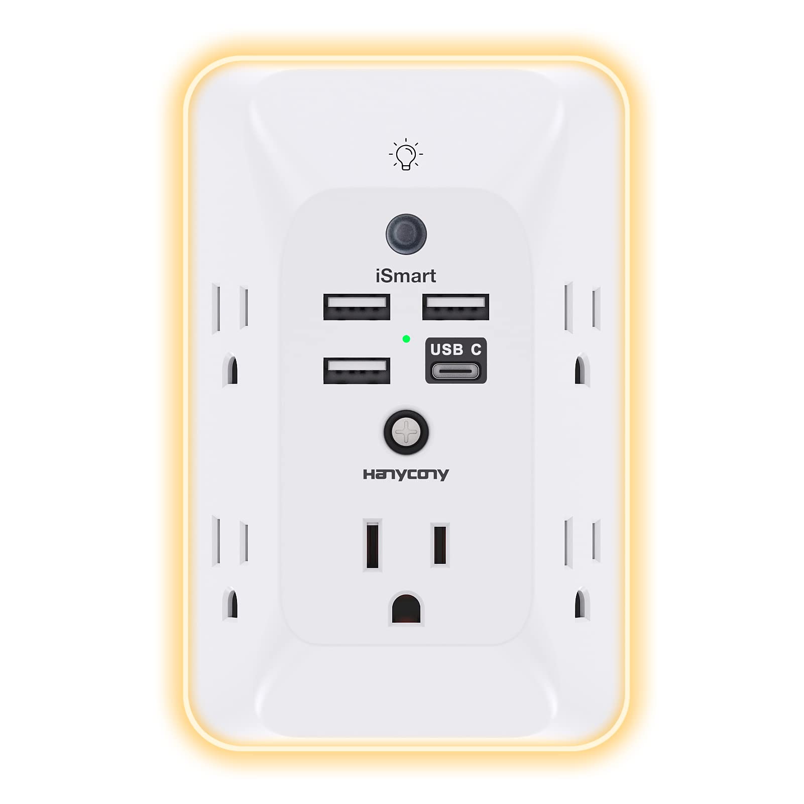 Must Have Gadgets For The Home - Outlet Extender with Night Light
